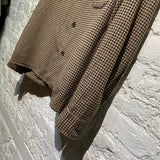 OUR LEGACY BROWN/BROWN CHECK SHIRT