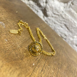 VIVIENNE WESTWOOD
PETITE ORB NECKLACE GOLD/RAINBOW STONES
