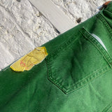 DOLCE & GABBANA GREEN JEANS
