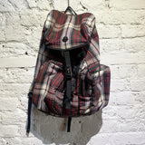 MONCLER TARTAN RUCKSACK