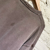 YEEZY BROWN WASHED HEAVYWEIGHT SWEATSHIRT