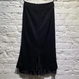 MARITHE FRANCOIS GIRBAUD BLACK SKIRT
