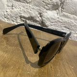 CUTLER & GROSS BLACK SUNGLASSES