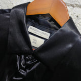 BOTTEGA VENETA BLACK ACETATE SHIRT DRESS