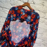 COMME DES GARCONS HOMME PLUS FLORAL CUT OUT TOP