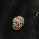ALEXANDER MCQUEEN BLACK SKULL EMBLEM SWEATPANTS
