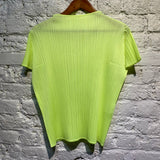 ISSEY MIYAKE PLEATS PLEASE
NEON YELLOW TOP