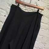 ACNE SILK ZIP TROUSERS