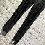 MISBHV BLACK STRETCH TROUSERS