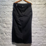 MARINA YEE BLACK DENIM SKIRT
