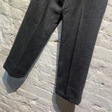 KAPTAIN SUNSHINE CHARCOAL WOOL TROUSERS