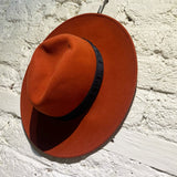 MAISON MICHEL RUST HAT
