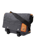 LOEWE NAVY CANVAS SATCHEL BAG