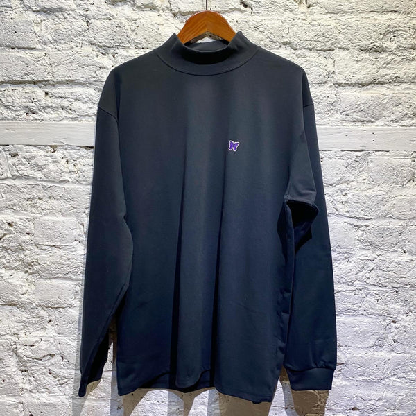 NEEDLES BLACK TURTLENECK L/S TOP