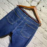 ALEXANDER MCQUEEN BLUE SKINNY JEANS
