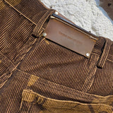 DRIES VAN NOTEN BROWN PRINT CORDS