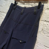 MARITHE + FRANCOIS GIRBAUD
NAVY/BLUE PINSTRIPED JODHPUR TROUSERS