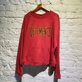 VETEMENTS POUR FEMME TRICOTS ETE 2016 “REVERSIBLE” RED HOODIE