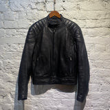 GUCCI TOM FORD ERA BLACK LEATHER BIKER