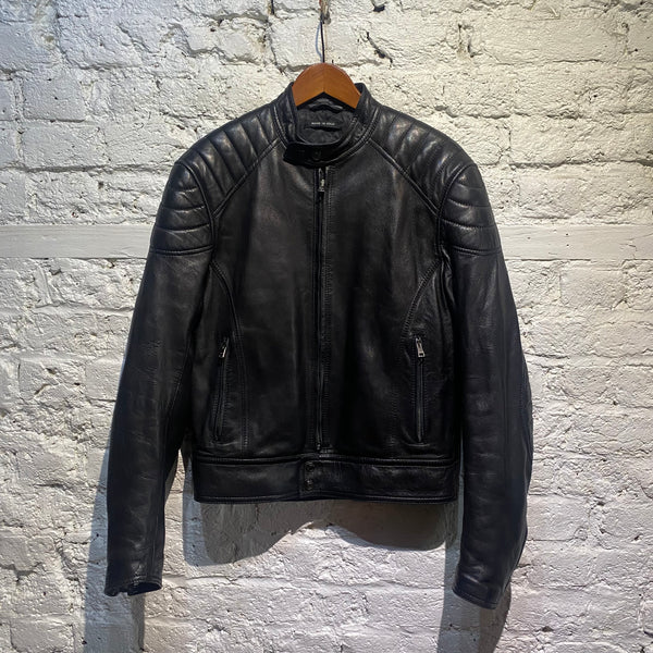 GUCCI TOM FORD ERA BLACK LEATHER BIKER