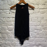 RICK OWENS LILIES BLACK BODYSUIT