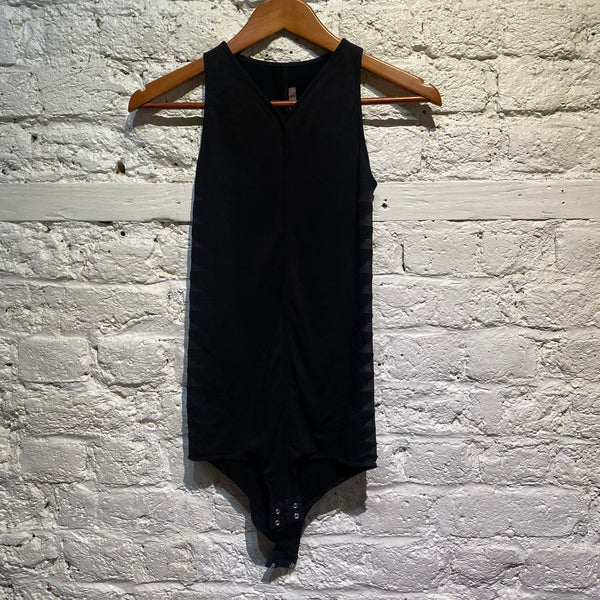 RICK OWENS LILIES BLACK BODYSUIT