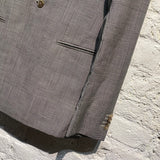 PAUL SMITH GREY PRINCE OF WALES CHECK JACKET