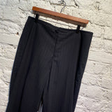 JEAN PAUL GAULTIER HOMME
VINTAGE MIDNIGHT PINSTRIPED TROUSERS