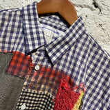 COMME DES GARÇONS SHIRT PATCHWORK S/S SHIRT