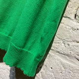 VIVIENNE WESTWOOD GREEN BEA KNIT SKIRT
