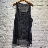 DSQUARED2 BLACK MESH VEST