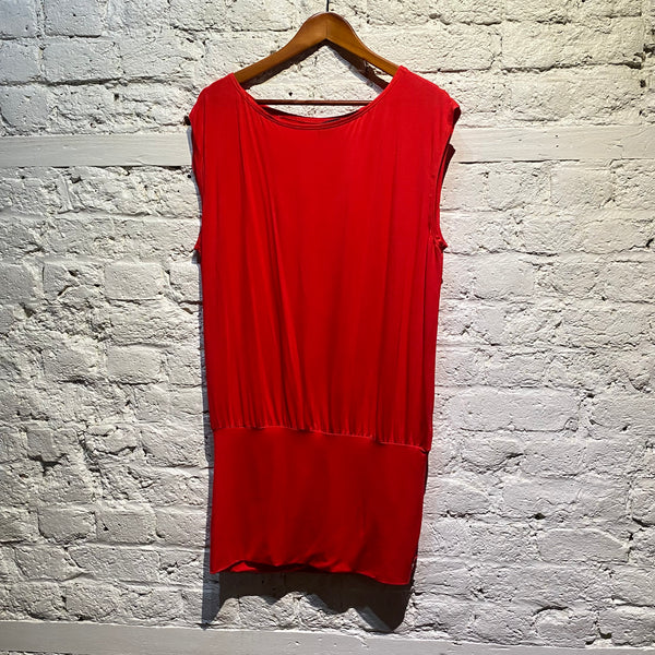 NIIHAI RED SPANDEX BLEND DRESS