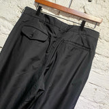 COMME DES GARÇONS HOMME PLUS BLACK LINED TROUSERS