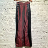 VIVIENNE WESTWOOD GOLD LABEL RED/BLACK SILK EVENING SKIRT