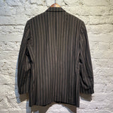 VERSACE VERSUS VINTAGE BROWN CHALK STRIPE SUIT