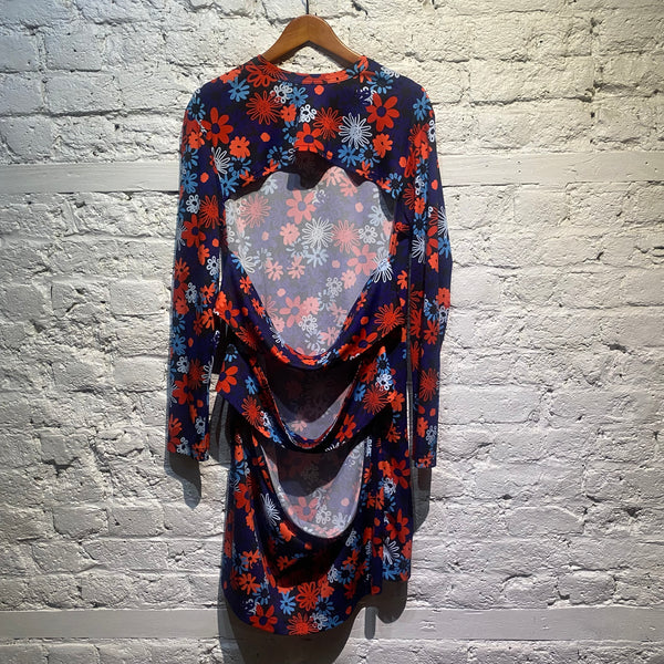 COMME DES GARCONS HOMME PLUS FLORAL CUT OUT TOP