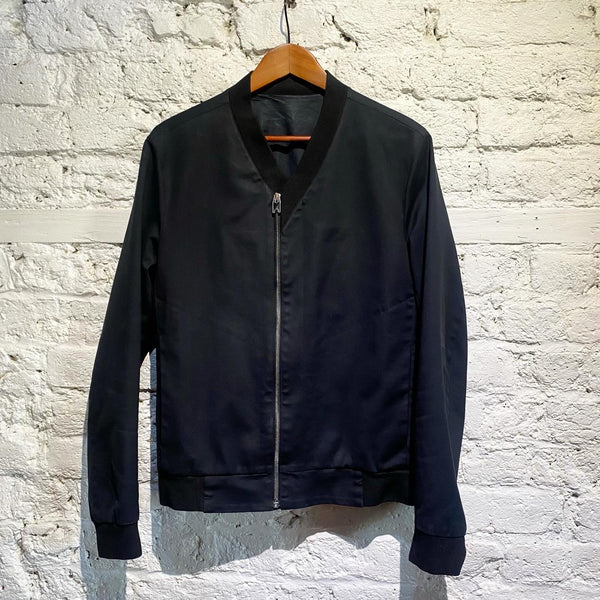 BALENCIAGA MIDNIGHT/BLACK COTTON BOMBER