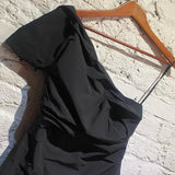 16ARLINGTON BLACK “ANZO” MINI DRESS