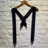 COMME DES GARCONS HOMME PLUS BLACK BRACES