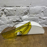 PRADA YELLOW/SILVER 0PR B55S SUNGLASSES