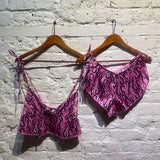 ASHLEY WILLIAMS X BLUEBELLA TATTOO PRINT CAMI & SHORT SET