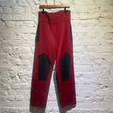 KIKO KOSTADINOV RED/BLACK “SATURN WAIST” TROUSERS