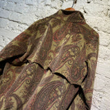 NEEDLES X BARACUTA CORDUROY PAISLEY ZIP JACKET