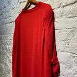 MAISON MARGIELA (WHITE LABEL)
RED TUNIC DRESS
