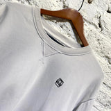ALEXANDER MCQUEEN MCQ LIGHT GREY SWEATER