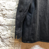 MHL	CHARCOAL CANVAS UTILITY JACKET S