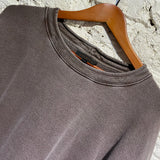 YEEZY BROWN WASHED HEAVYWEIGHT SWEATSHIRT