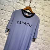 SERAPIS GREEK LOGO T-SHIRT DRESS