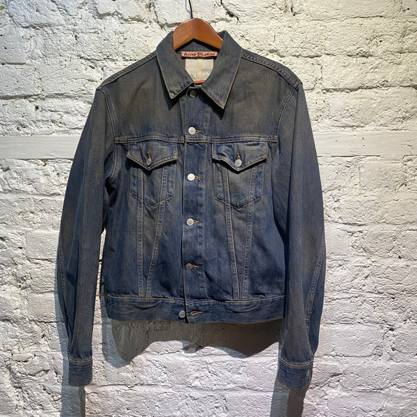 ACNE STUDIOS “1998” CLAY BLUE DENIM JACKET