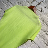 ISSEY MIYAKE PLEATS PLEASE
NEON YELLOW TOP